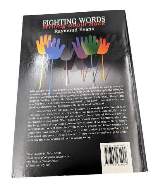 Fighting Words: Writing about Race - actual copy, photograph 2