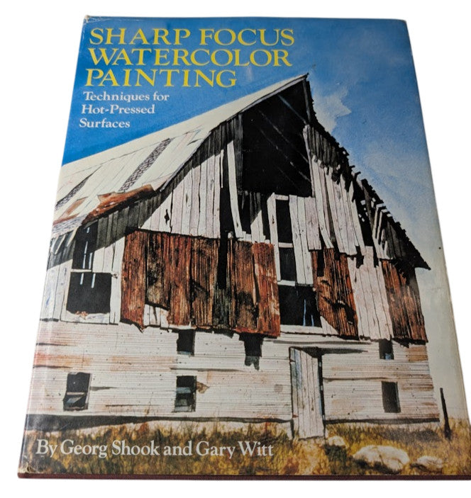 Sharp Focus on Watercolor Painting, actual copy photo 1