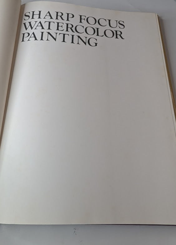Sharp Focus on Watercolor Painting, actual copy photo 5