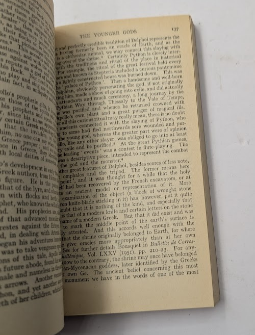 A Handbook of Greek Mythology - actual copy, photograph 5