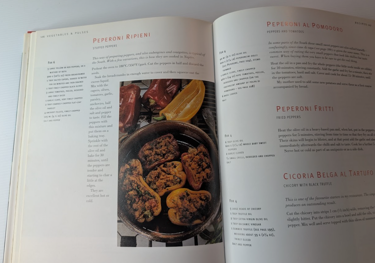 Carluccio's Complete Italian Food - actual copy, photograph 6
