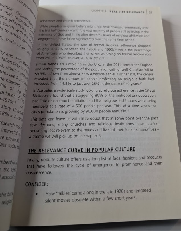 Winning the Battle for Relevance: Why Even the Greatest Become Obsolete... and How to Avoid Their Fate (Signed Copy) - actual copy, photograph 5