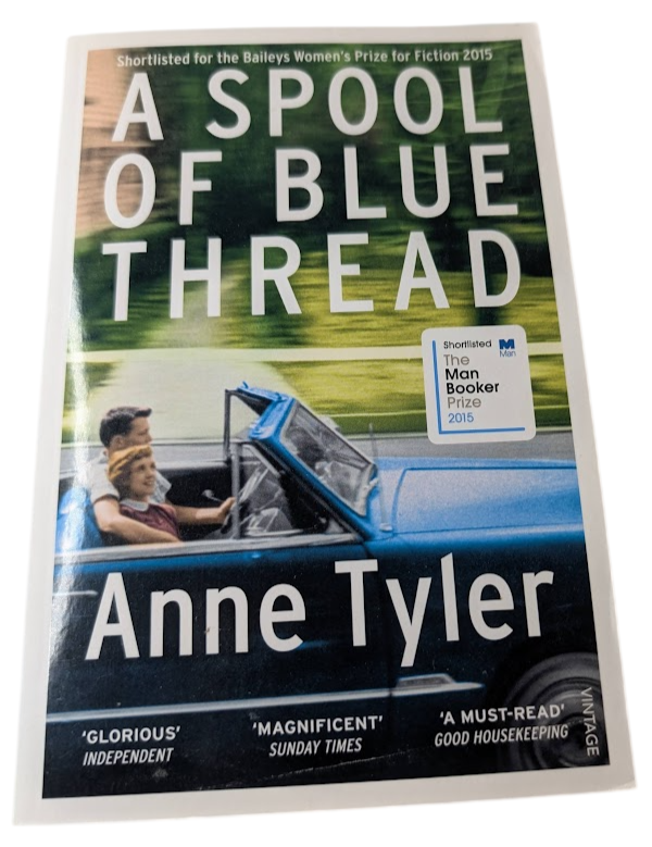 A Spool of Blue Thread by Anne Tyler - front cover