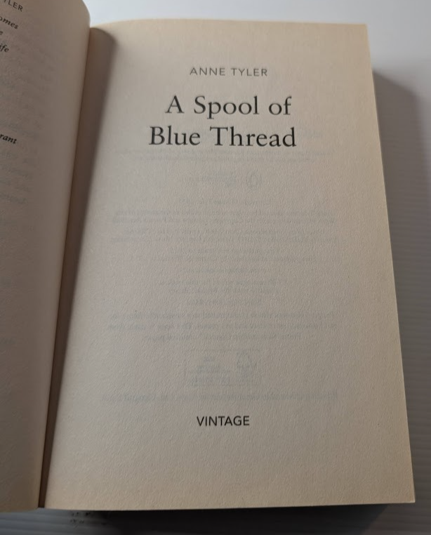 A Spool of Blue Thread - actual copy, photograph 5