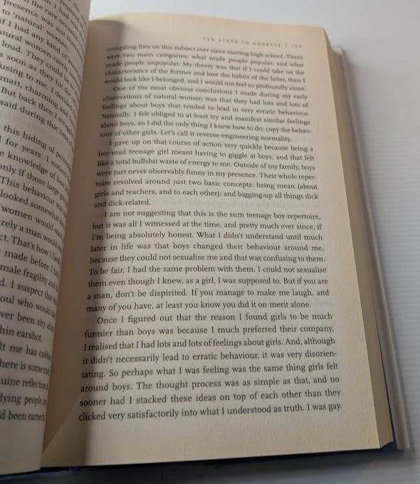 Ten Steps to Nanette: A Memoir Situation — actual copy, photo 5