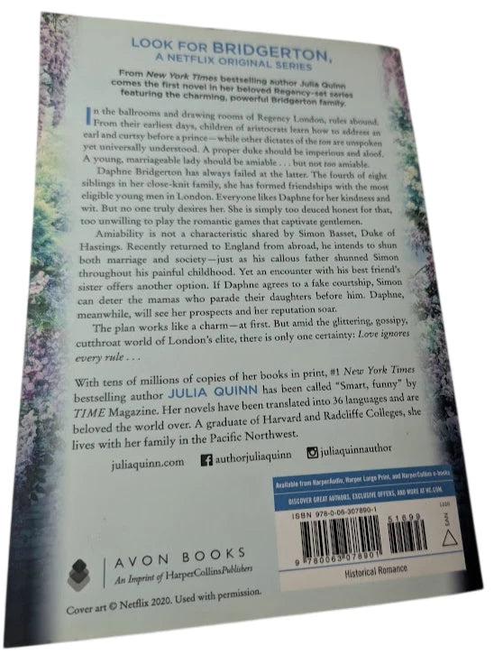 Bridgerton: The Duke and I — TV Tie-In Edition — actual copy, photo 2