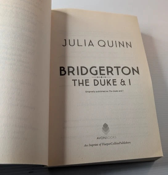 Bridgerton: The Duke and I — TV Tie-In Edition — actual copy, photo 5