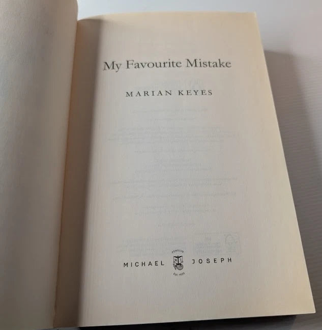 My Favourite Mistake — actual copy, photo 4