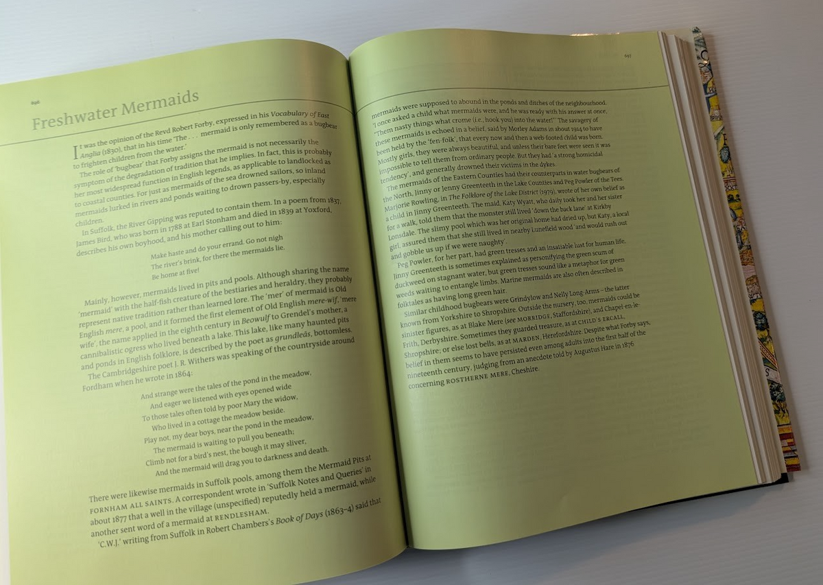 The Lore of the Land: A Guide to England's Legends - actual copy, photograph 5