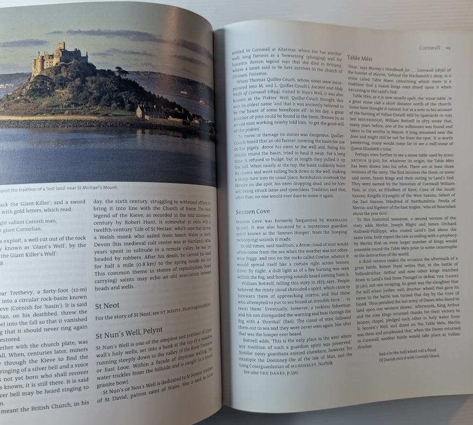 The Lore of the Land: A Guide to England's Legends - actual copy, photograph 6