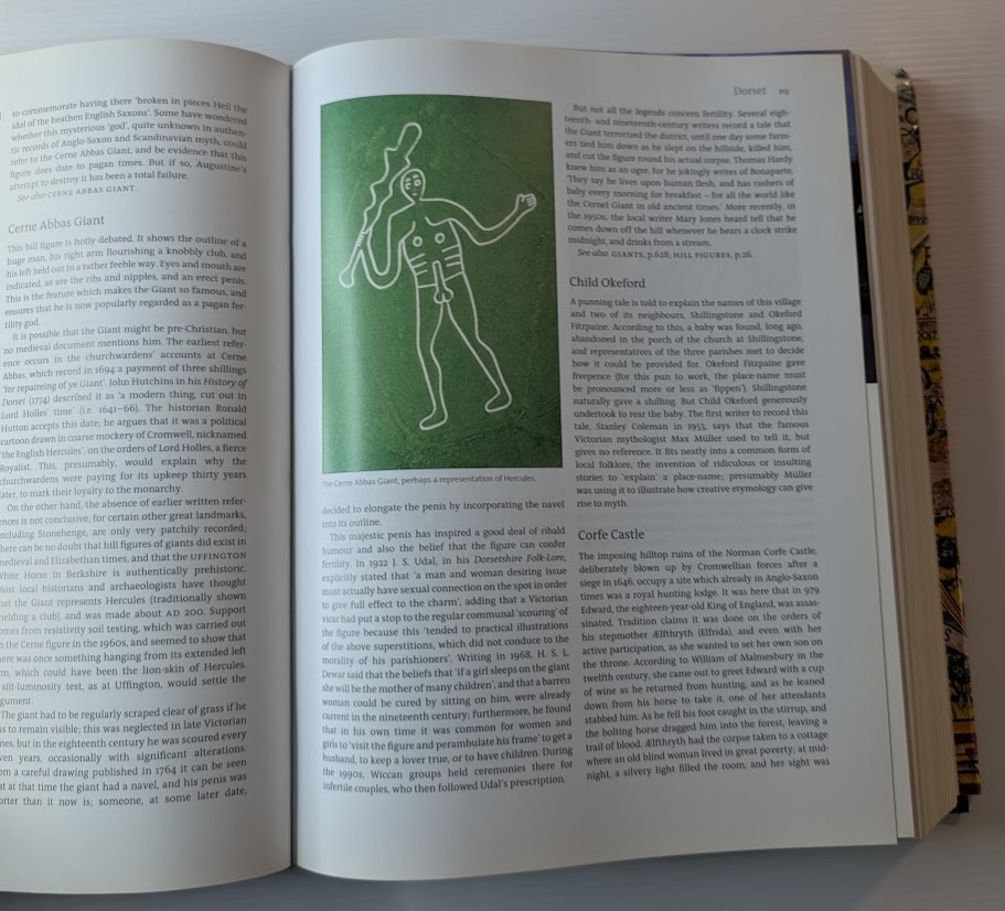 The Lore of the Land: A Guide to England's Legends - actual copy, photograph 7
