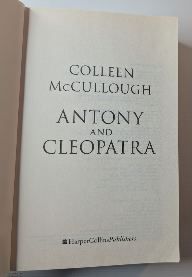 Antony and Cleopatra - actual copy, photograph 4