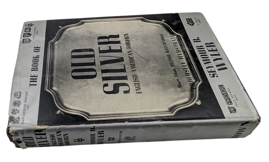 The Book of Old Silver: English, American, Foreign - actual copy, photograph 2