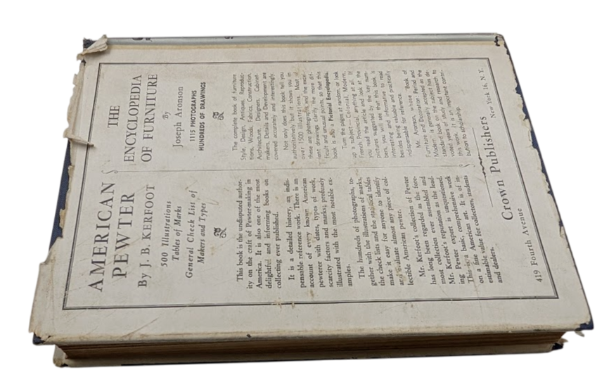The Book of Old Silver: English, American, Foreign - actual copy, photograph 3