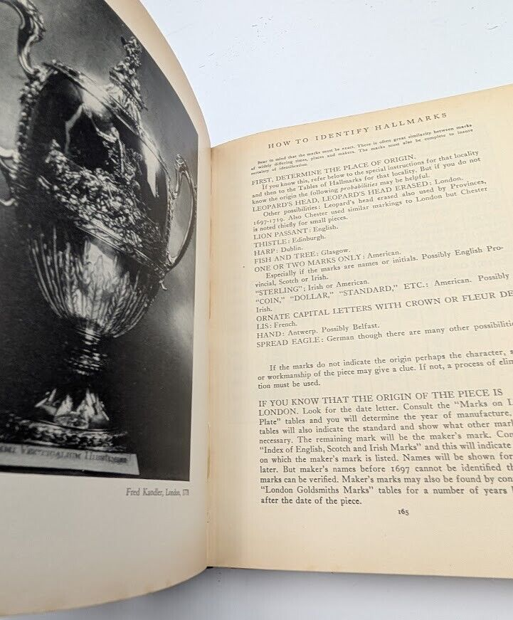 The Book of Old Silver: English, American, Foreign - actual copy, photograph 5