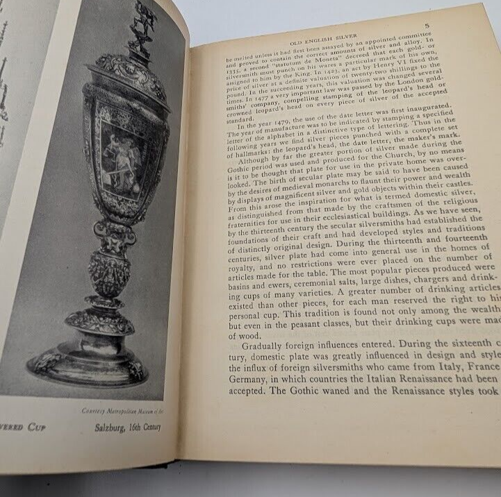 The Book of Old Silver: English, American, Foreign - actual copy, photograph 6