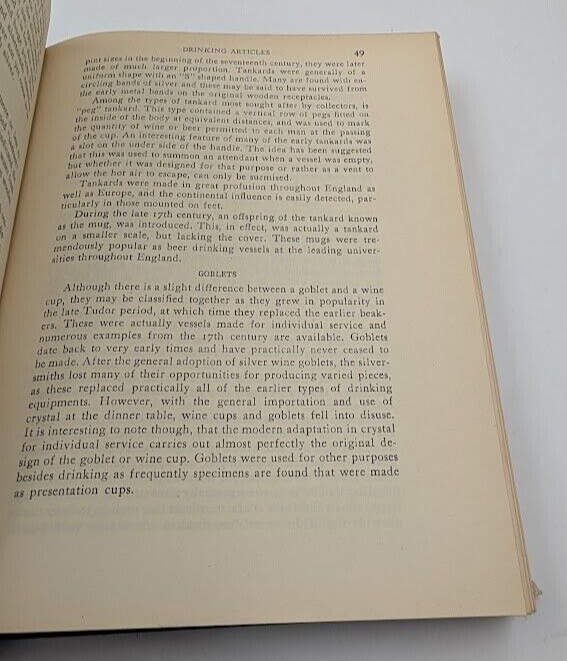 The Book of Old Silver: English, American, Foreign - actual copy, photograph 9