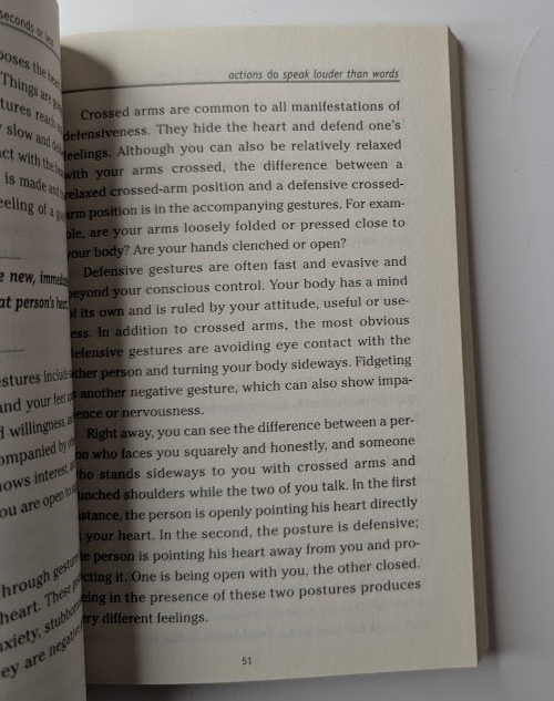 How to Make People Like You in 90 Seconds or Less - actual copy, photograph 7