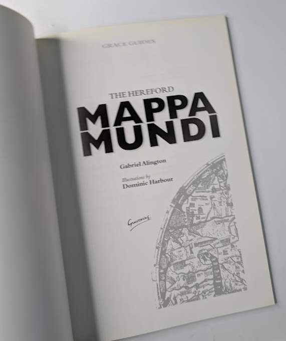 The Hereford Mappa Mundi: A Medieval View of the World - actual copy, photograph 3