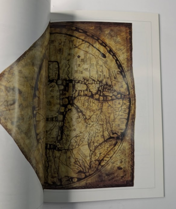 The Hereford Mappa Mundi: A Medieval View of the World - actual copy, photograph 6