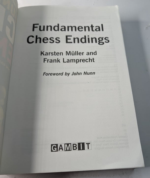 Fundamental Chess Endings, actual copy photo 3