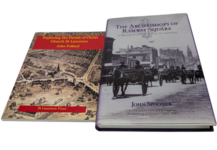 Christ Church St Laurence two-book bundle, actual copy photo 1