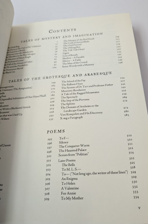 Edgar Allan Poe Complete Stories, actual copy photo 5