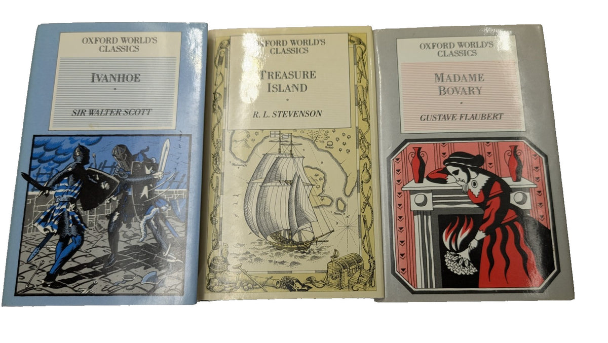 Oxford World's Classics three-book set, actual copy photo 1