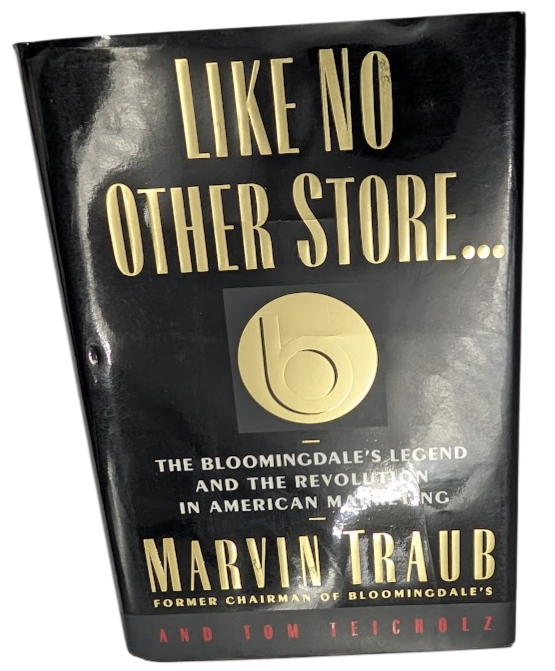 Like No Other Store: The Bloomingdale's Legend and the Revolution in American Marketing (Signed Copy) - actual copy, photograph 2