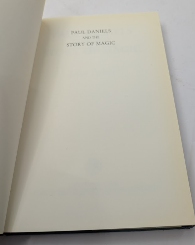 Paul Daniels and the Story of Magic - actual copy, photograph 6
