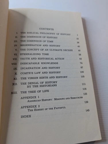 The Biblical Philosophy of History, actual copy photograph 5