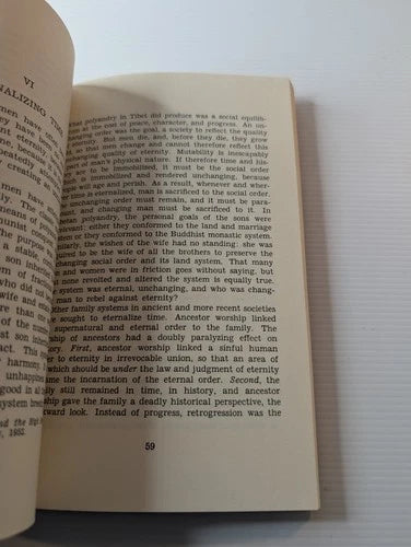 The Biblical Philosophy of History, actual copy photograph 8