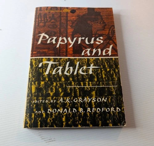 Papyrus and Tablet, actual copy photograph 2
