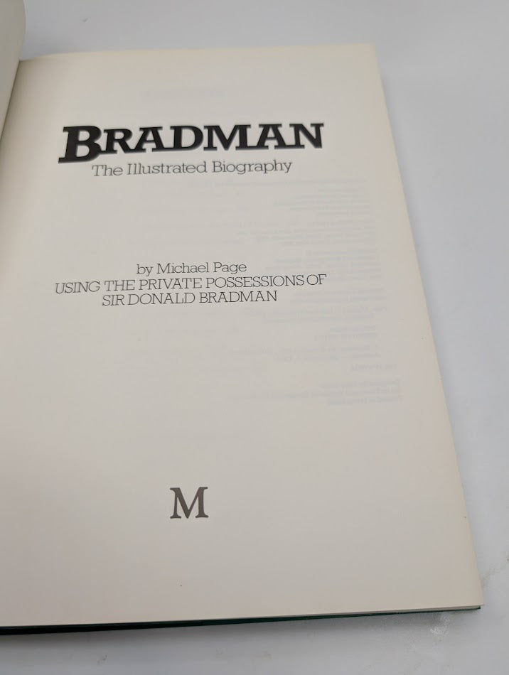 Bradman - The Illustrated Biography