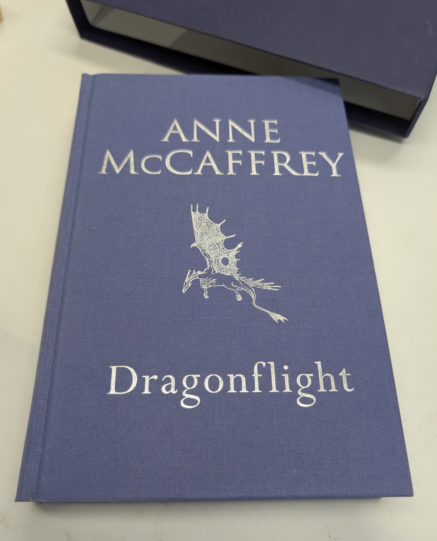 Dragonflight by Anne McCaffrey SIGNED Anniversary Limited Edition #636 in case