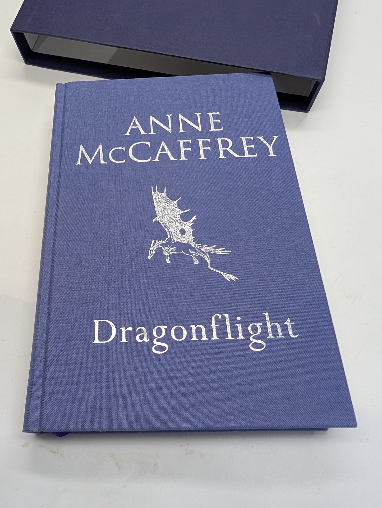 Dragonflight by Anne McCaffrey SIGNED Anniversary Limited Edition #636 in case
