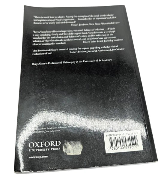 Art, Emotion and Ethics by Berys Gaut, copy photograph 2 of 6