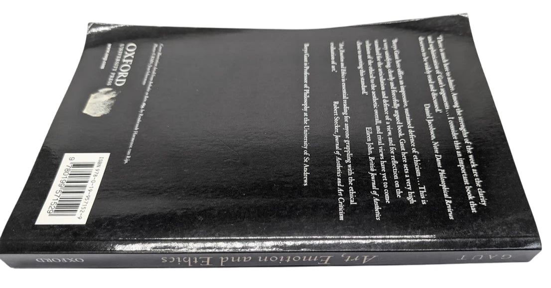 Art, Emotion and Ethics by Berys Gaut, copy photograph 3 of 6