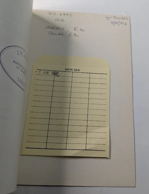 Auntie Rita – actual copy photograph 5