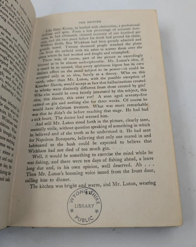 The Battling Prophet by Arthur W. Upfield, copy photograph 8