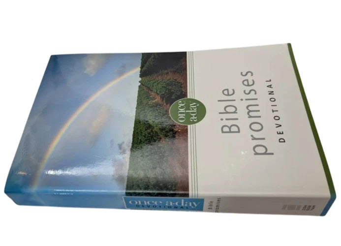 Once-A-Day Bible Promises Devotional, actual pre-owned copy, photo 2 of 8