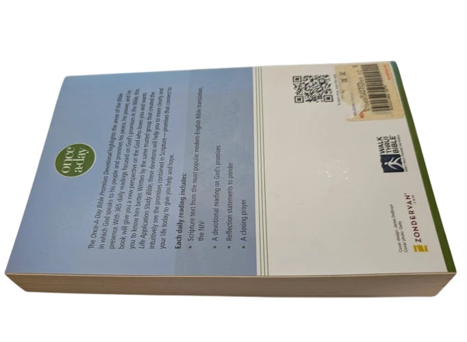 Once-A-Day Bible Promises Devotional, actual pre-owned copy, photo 3 of 8