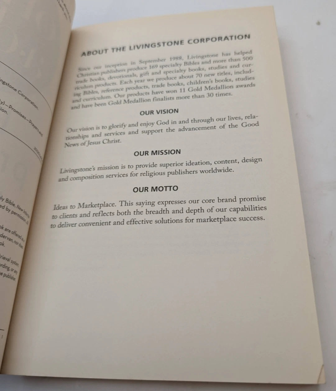 Once-A-Day Bible Promises Devotional, actual pre-owned copy, photo 7 of 8