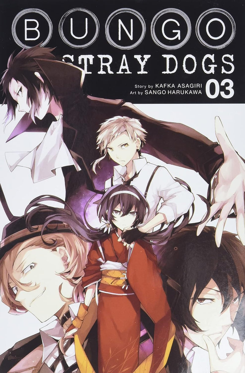 Bungo Stray Dogs Volume 3 by Kafka Asagiri and Sango Harukawa