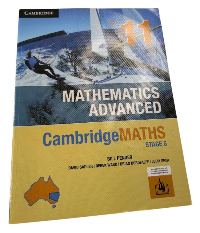 CambridgeMATHS Stage 6 NSW Advanced Year 11, Pearl Press photo 1