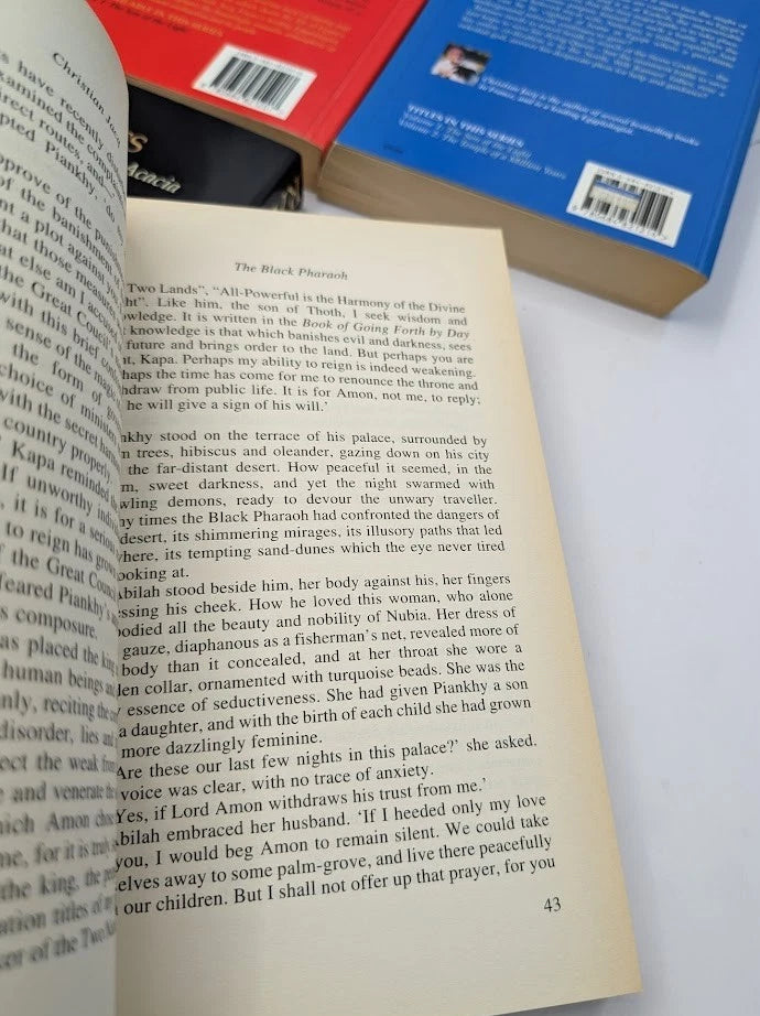 Christian Jacq four-book paperback bundle, photo 8