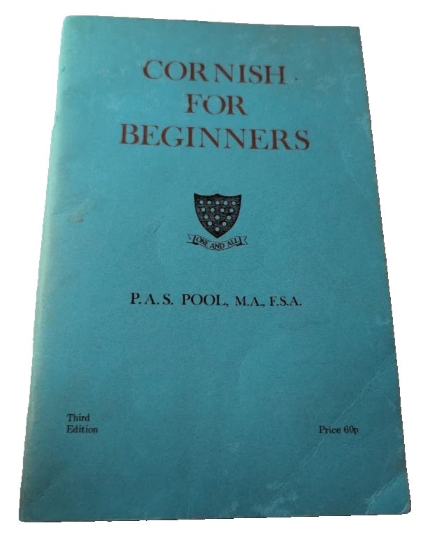 Cornish for Beginners by P. A. S. Pool – actual copy photo 1 of 10