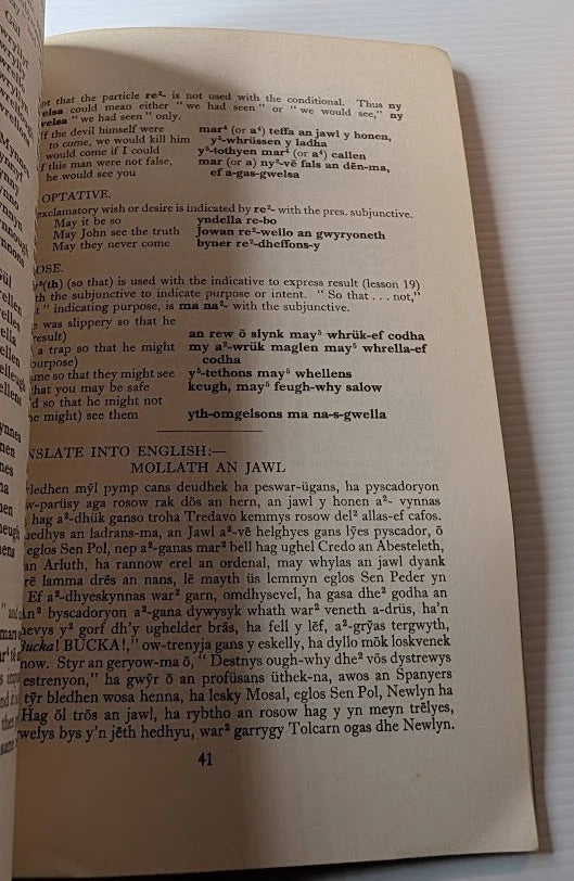 Cornish for Beginners by P. A. S. Pool – actual copy photo 8 of 10