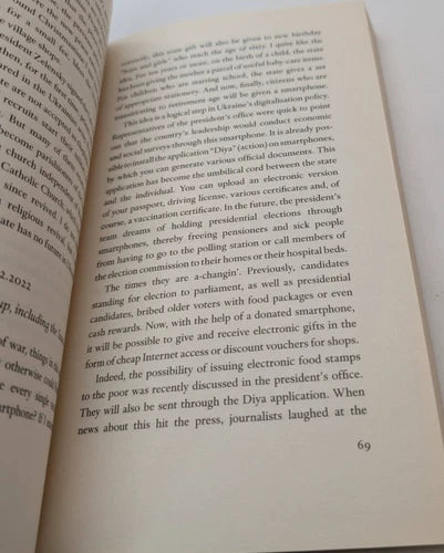 Diary of an Invasion by Andrei Kurkov, actual copy, photo 5 of 7