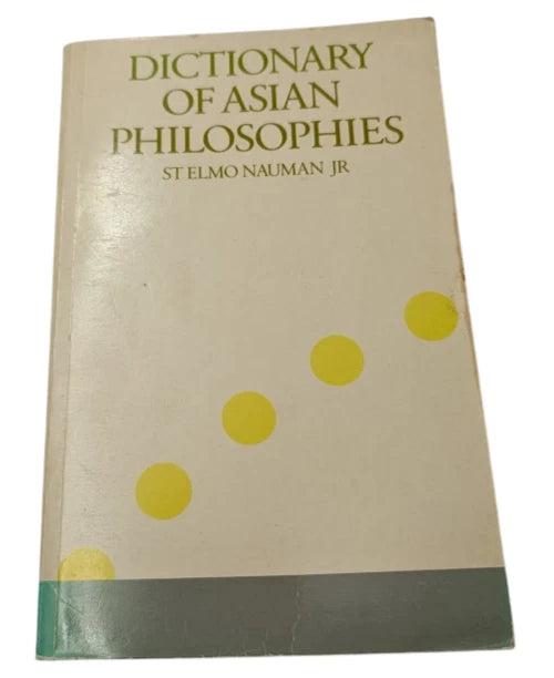 Dictionary of Asian Philosophies by St Elmo Nauman, actual copy, eBay photo 1 of 8